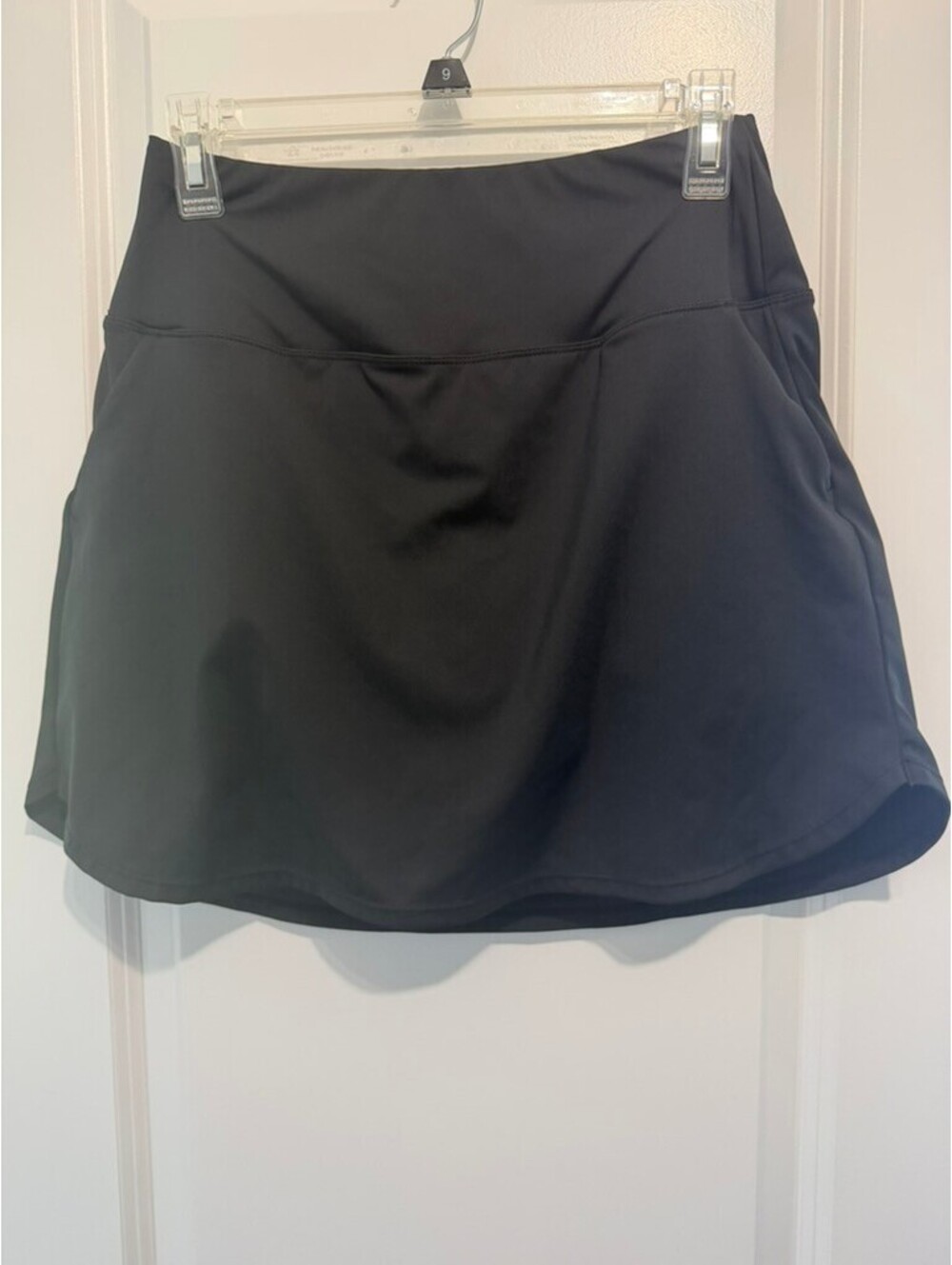Women's Santiny Black Athletic Skort